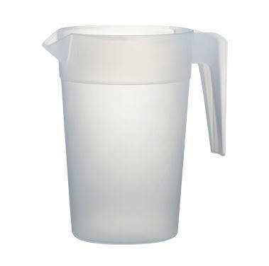 Pitcher/kande White frosted 1,5L Glass4ever