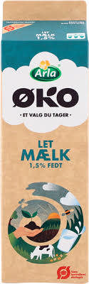 Letmælk 1,5%, ØKO