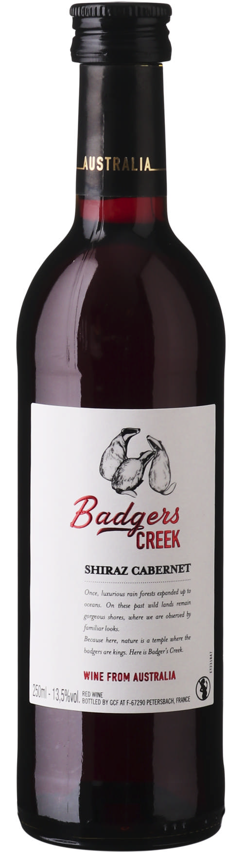 Badgers Creek Shiraz/Cabernet (6x25cl)