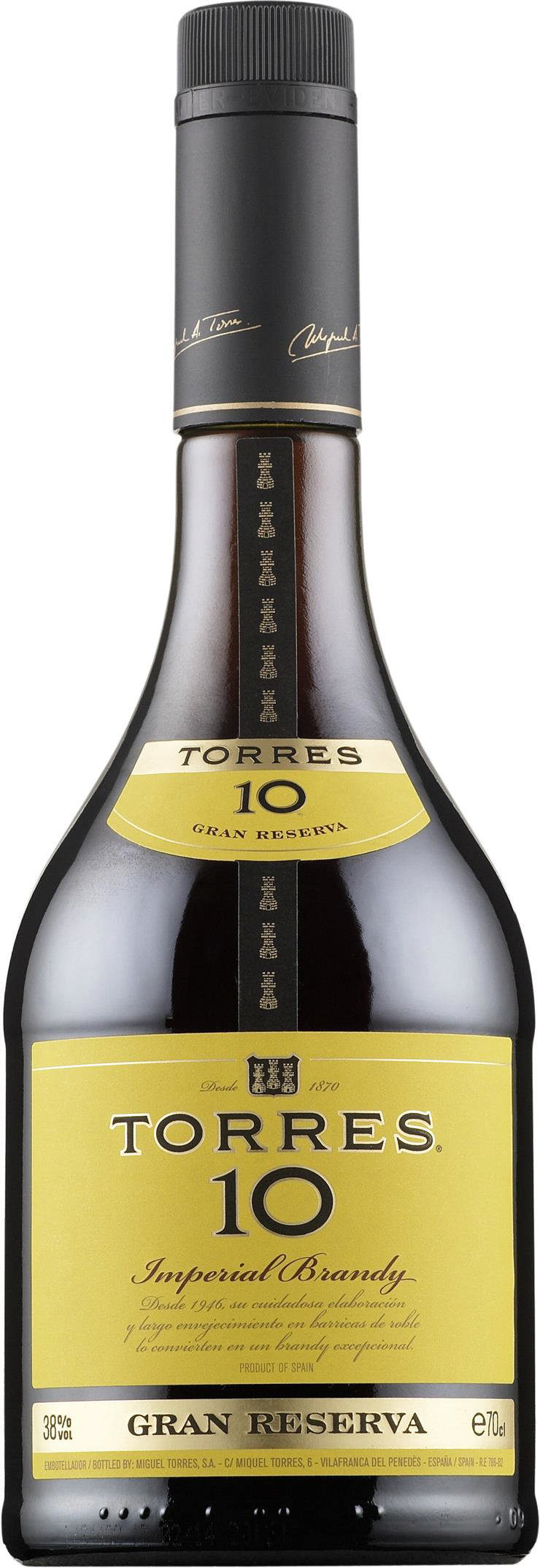 Torres 10 Reserva Imperial Brandy
