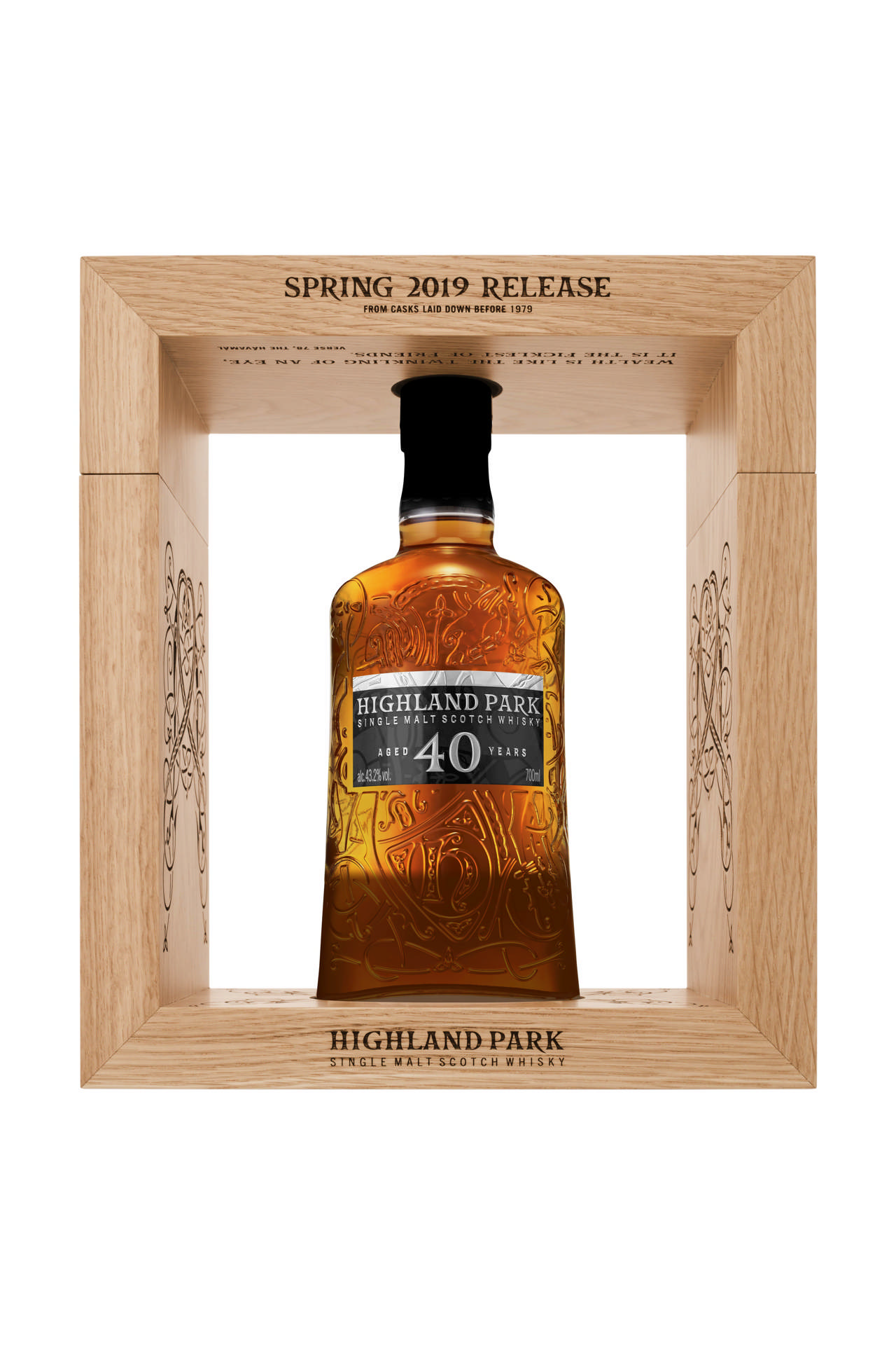 Highland Park 40 YO Single Malt Scotch