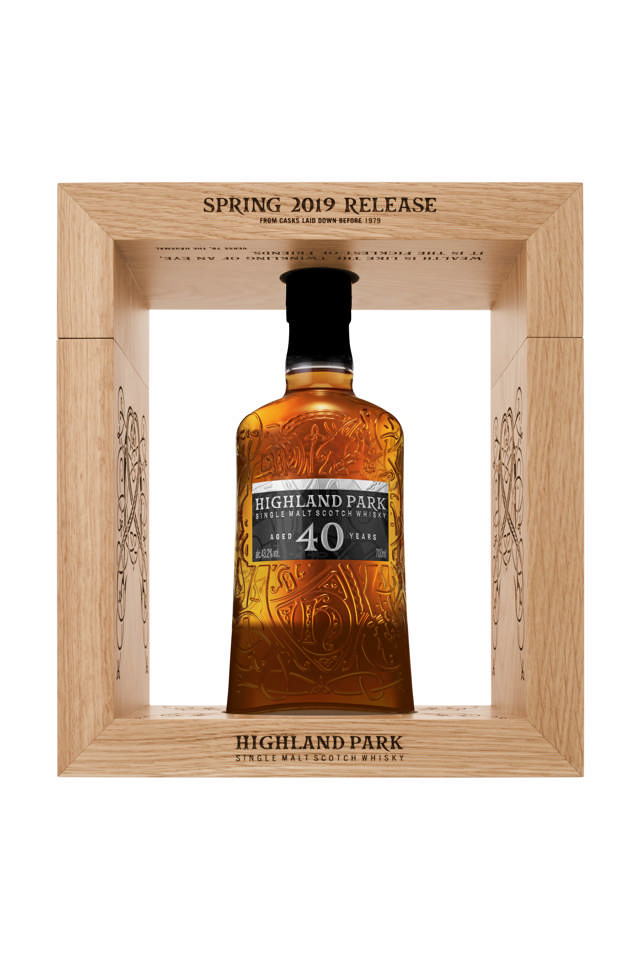 Highland Park 40 YO Single Malt Scotch