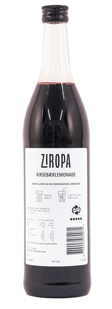 Ziropa Kirsebærlemonade