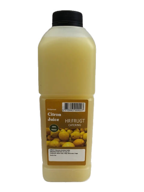 Friskpresset Citronsaft
