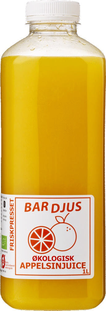 Friskpresset Appelsinsaft