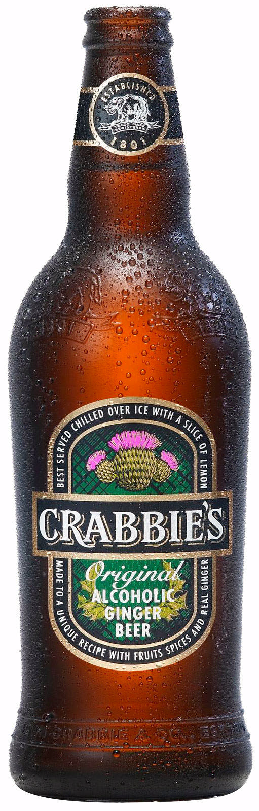 Crabbies Original Ginger Beer Alc. (12x33cl +pant)