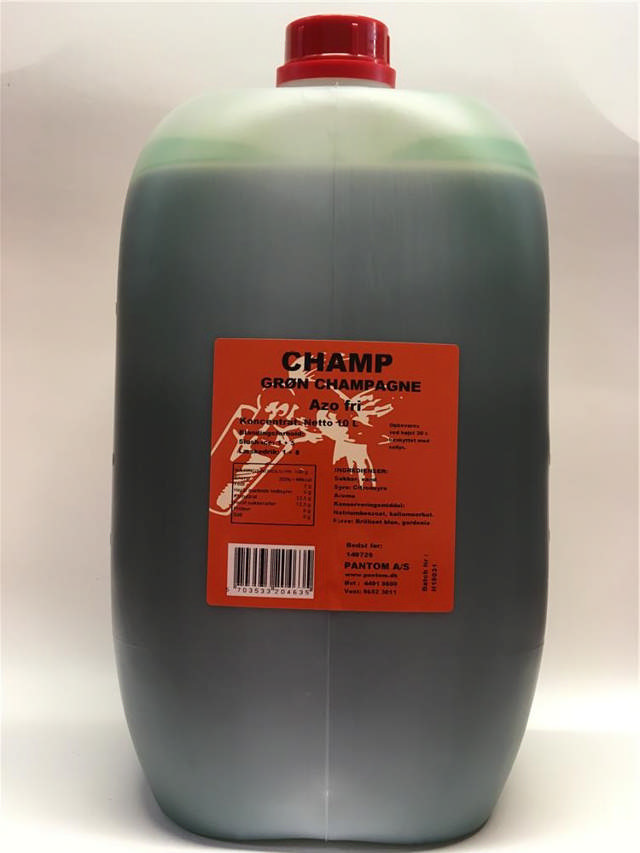 Champ Slushice Koncentrat Grøn Champagne, 10L