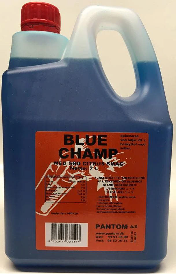Champ Slushice koncentrat Blue, 2L