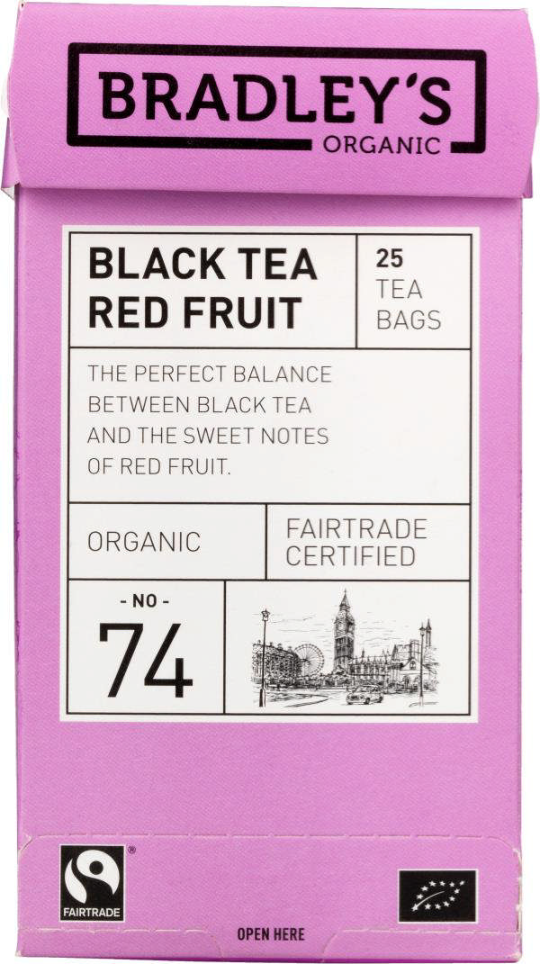Bradley´s BlackTeaRedFruit OrgFT (4x25breve pr.pk)