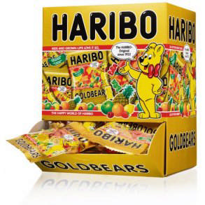 Haribo Guldbamser Miniposer (100ps)