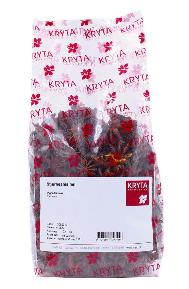 Krydderi, Stjerneanis Hel, 400gr