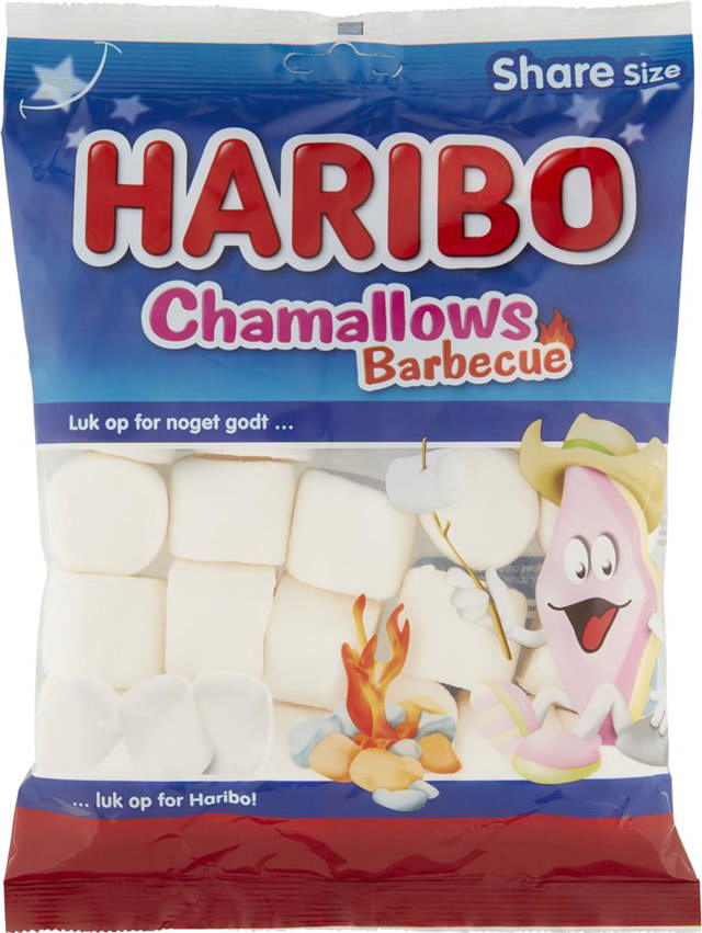 Haribo Chamallows / Skumfidus BBQ (16x120g)