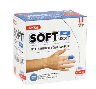 Plaster Soft Next Snøgg, Latexfri, Blå