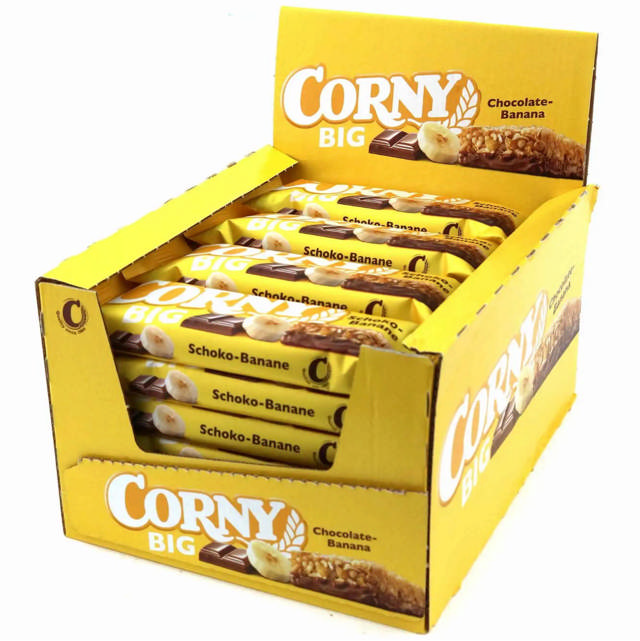 Müslibar, Corny Big, Chokolade & Banan (24x50gr)