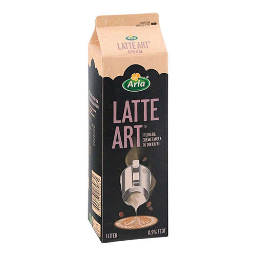 Latte Art Mælk 2,6%, Arla