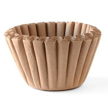 Kaffefilter, Skål, Ubleget, 250/90 (250 stk/ps)