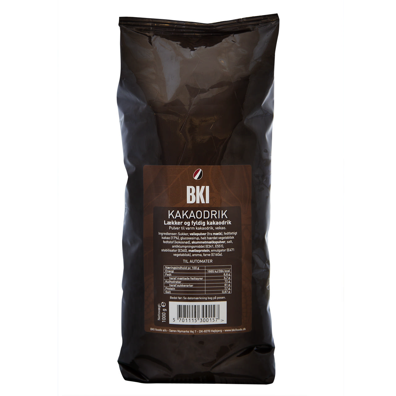BKI Kakaodrik, Mørk og Intens 17%, 1kg