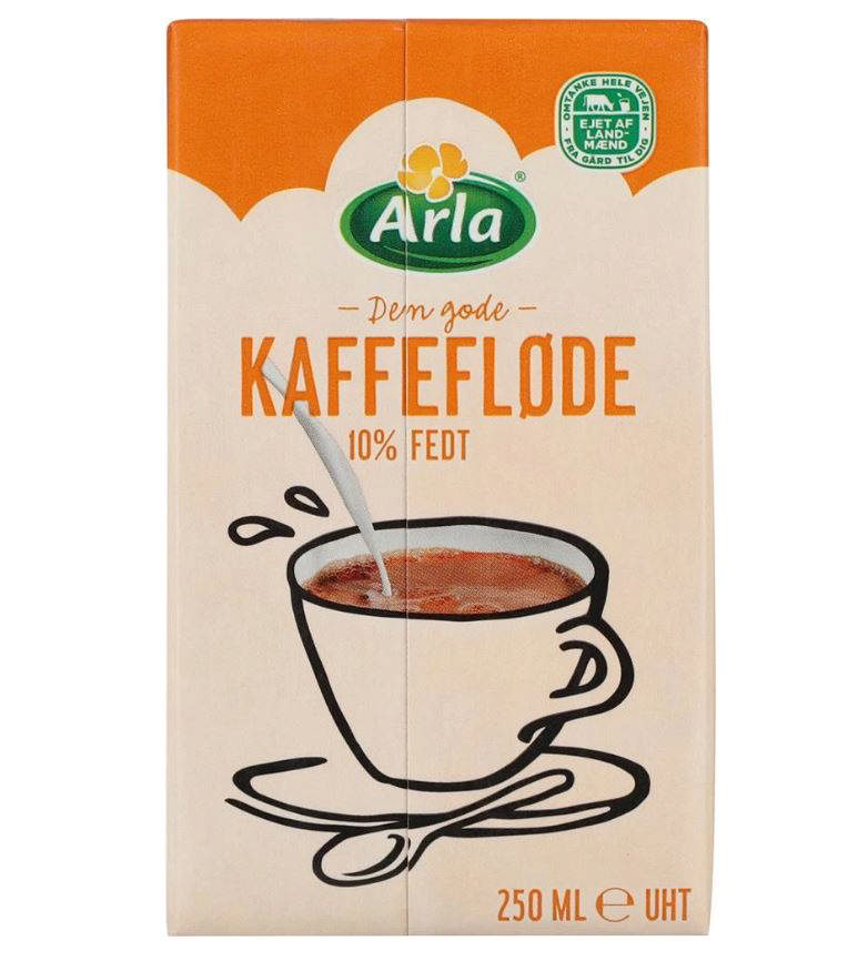 Kaffefløde, Arla 10% UHT (18x250ml)