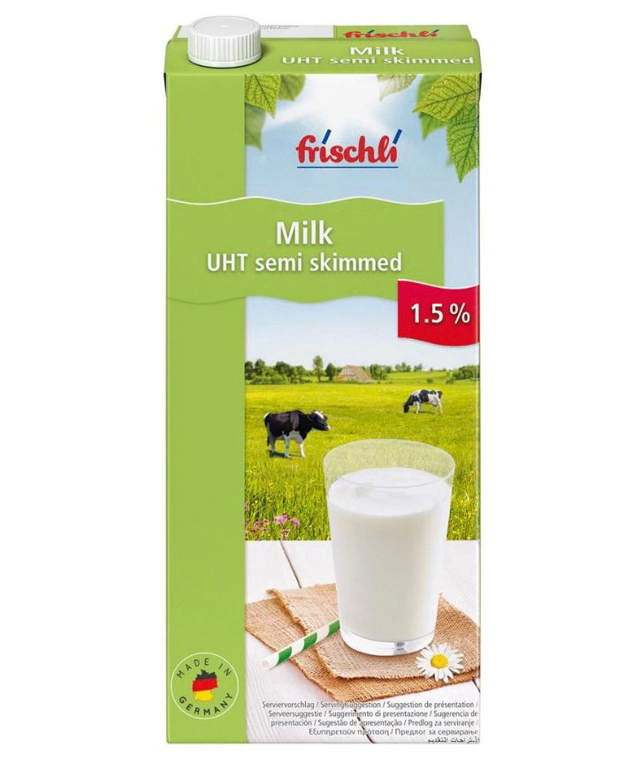 Letmælk, Frischli Langtidsholdbar UHT (12x1L)