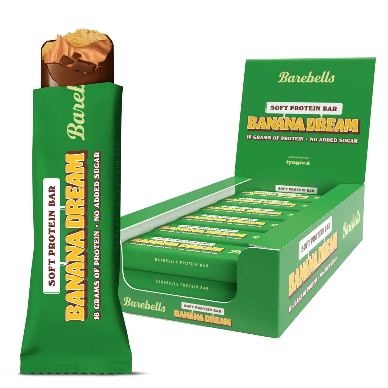 Barebells Proteinbar Soft, Banana Dream (12x55g)