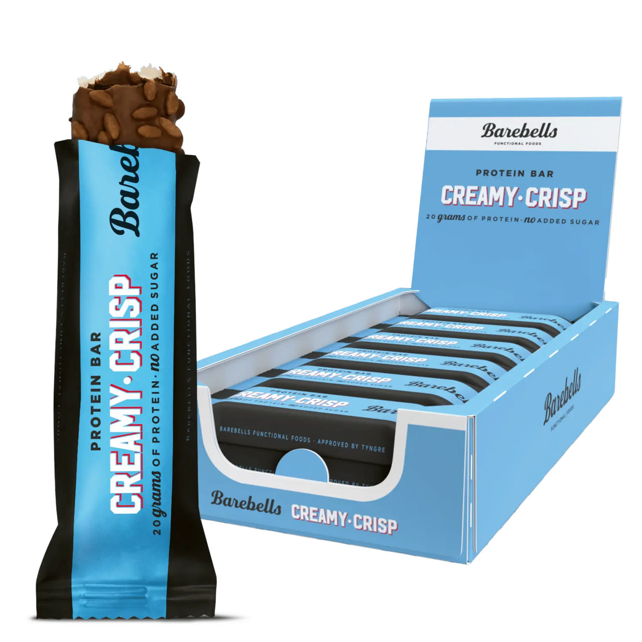 Barebells Proteinbar, Creamy Crisp (12x55g)