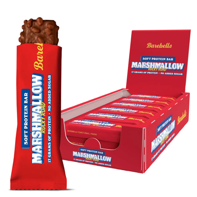 Barebells Proteinbar Soft, Marshmallow (12x55g)