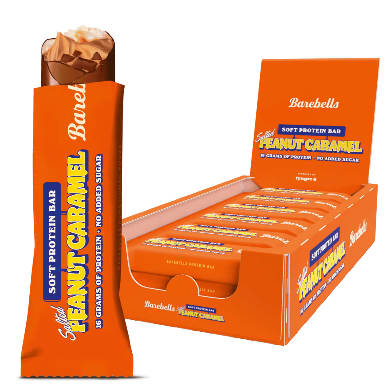 Barebells Proteinbar Soft, Peanut Caramel (12x55g)